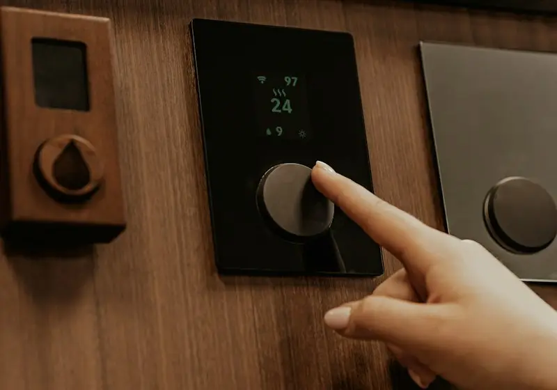 Furnace in a home